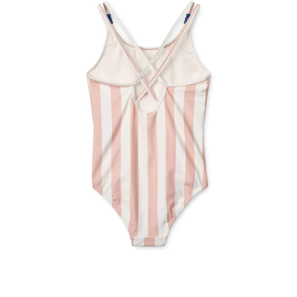 LIEWOOD badpak meisje Suna gestreept Sorbet Rose Creme de la Creme roze