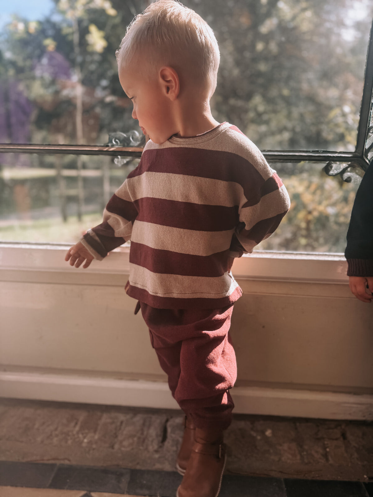 MALTE broek kind Melanzana