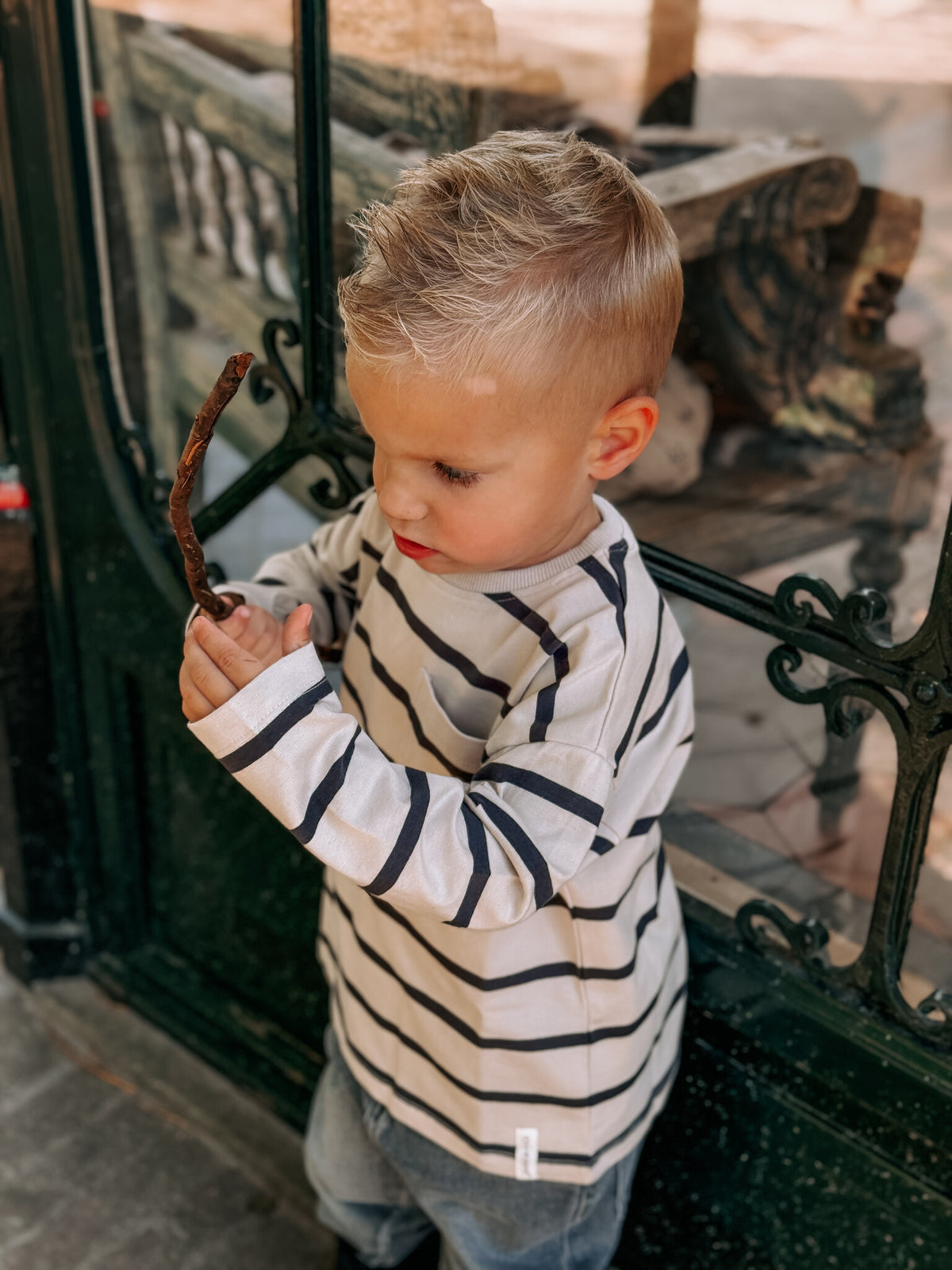 EN FANT T-shirt kind lange mouw Stripe gestreept shirt
