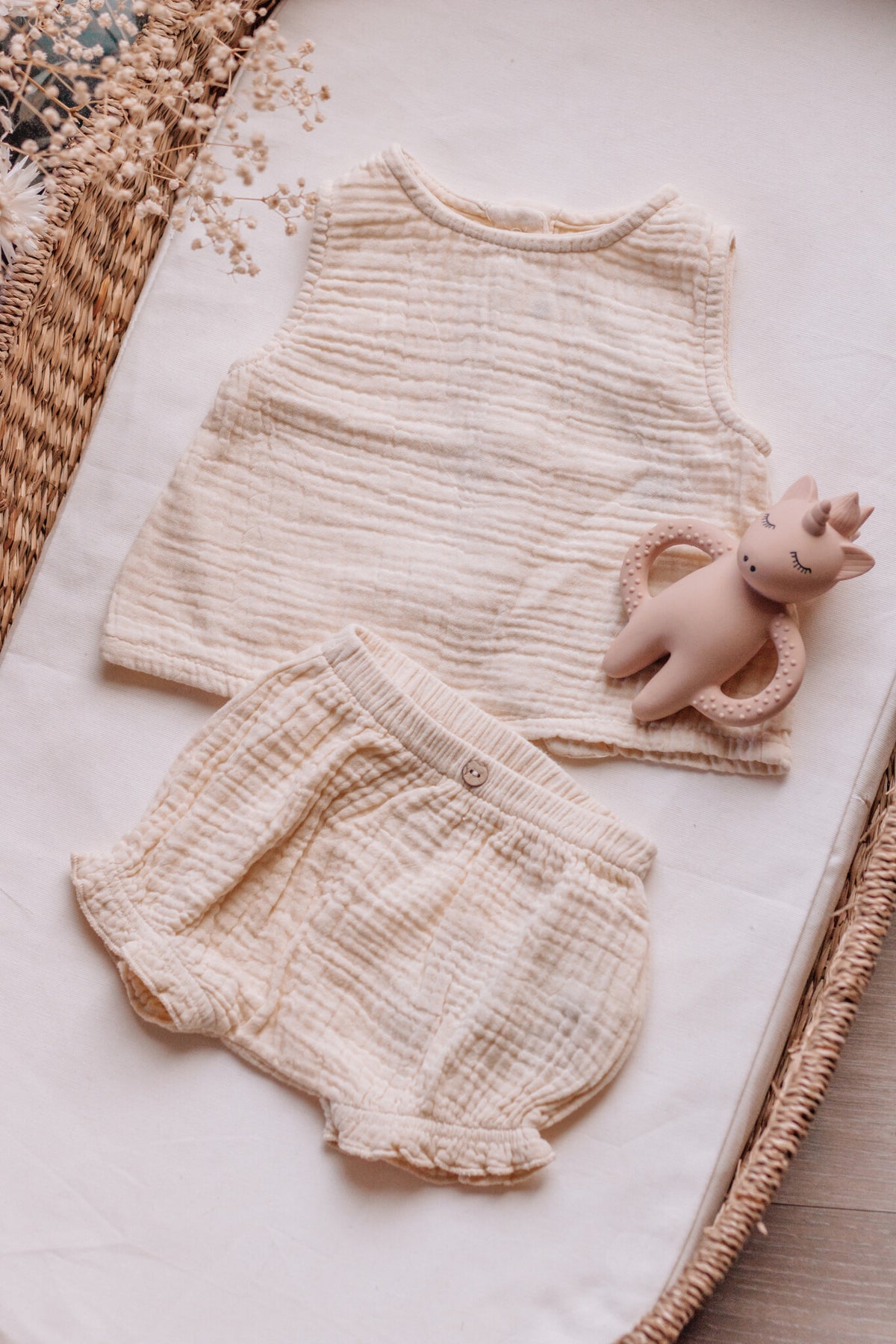 PLAY UP shirt meisje Fiber (beige)