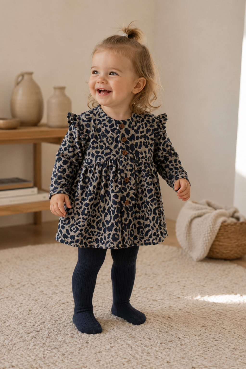 1+ IN THE FAMILY jurk baby Matera Blue (blauw)