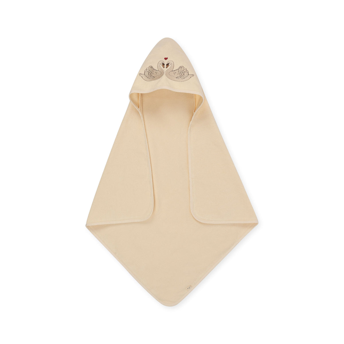 Terry Towel Embroidery Gots | Badcape | Swan