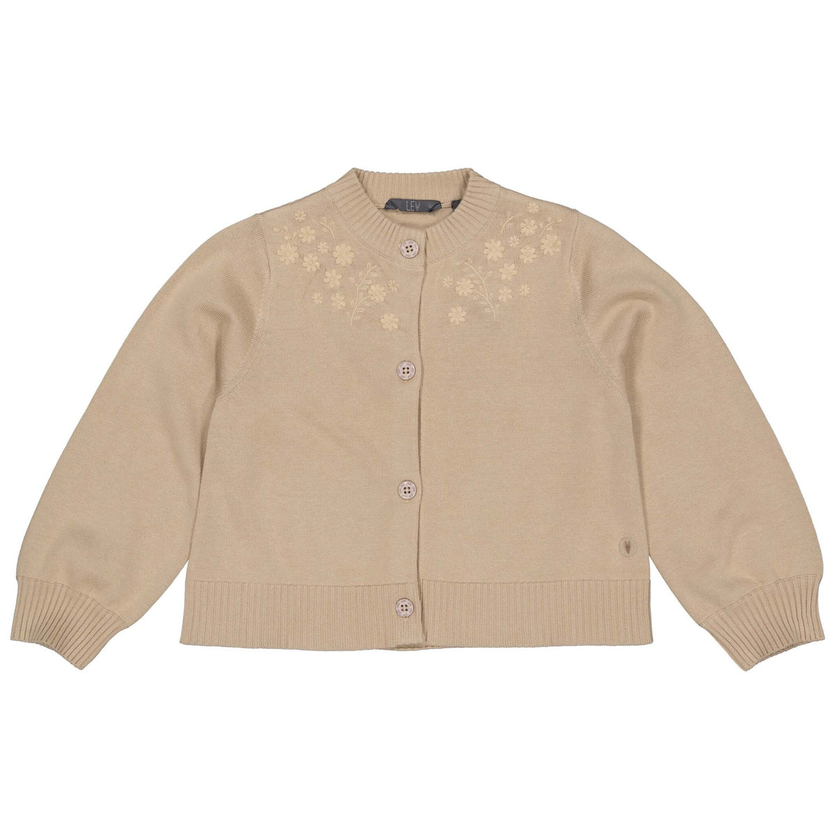 LEVV trui meisje Sinie sweater Sand zandkleur