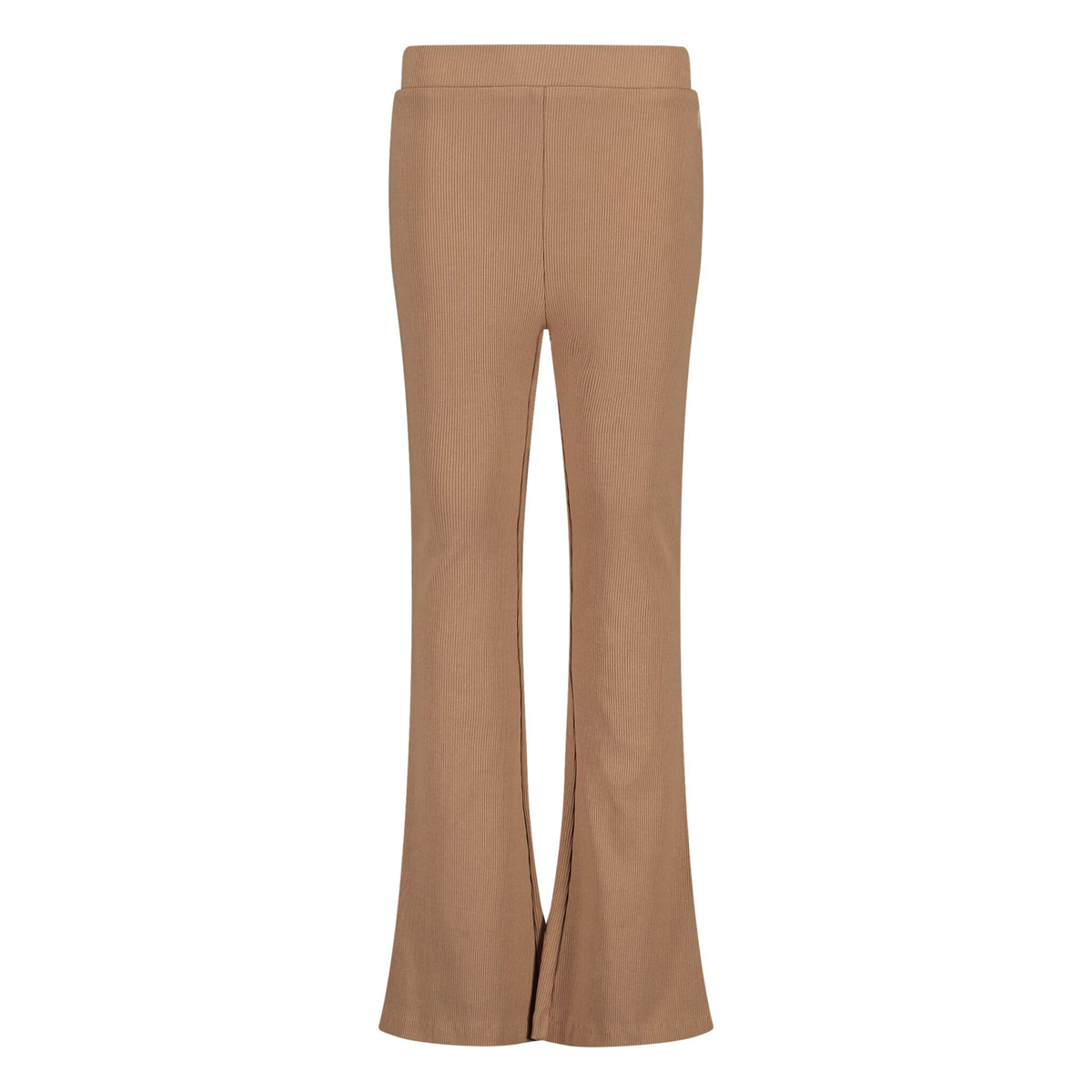 LEVV flared broek meisje Stella flared broek Sand zandkleur