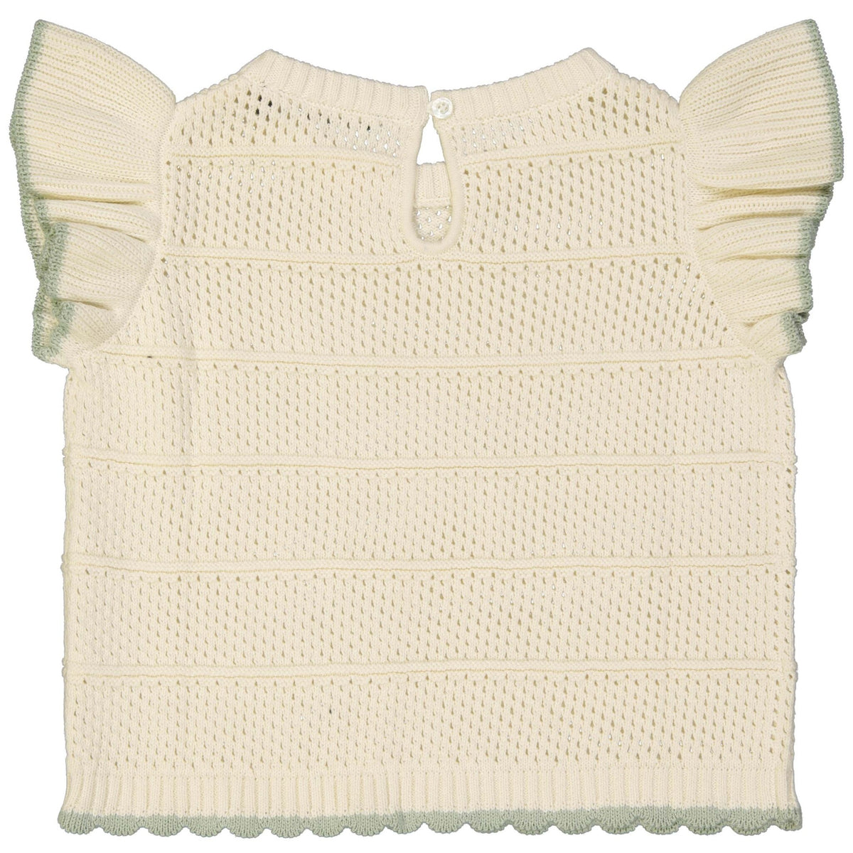 LEVV shirt meisje Shenna T-shirt Off White crème
