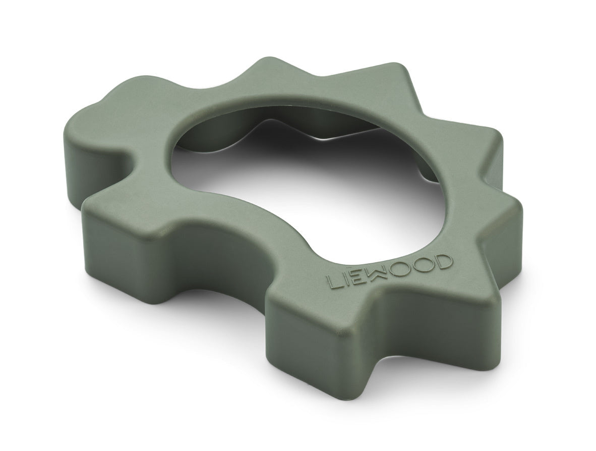 LIEWOOD koekjesvormpjes Svend 6-pack Dino Faune Green Mix groen