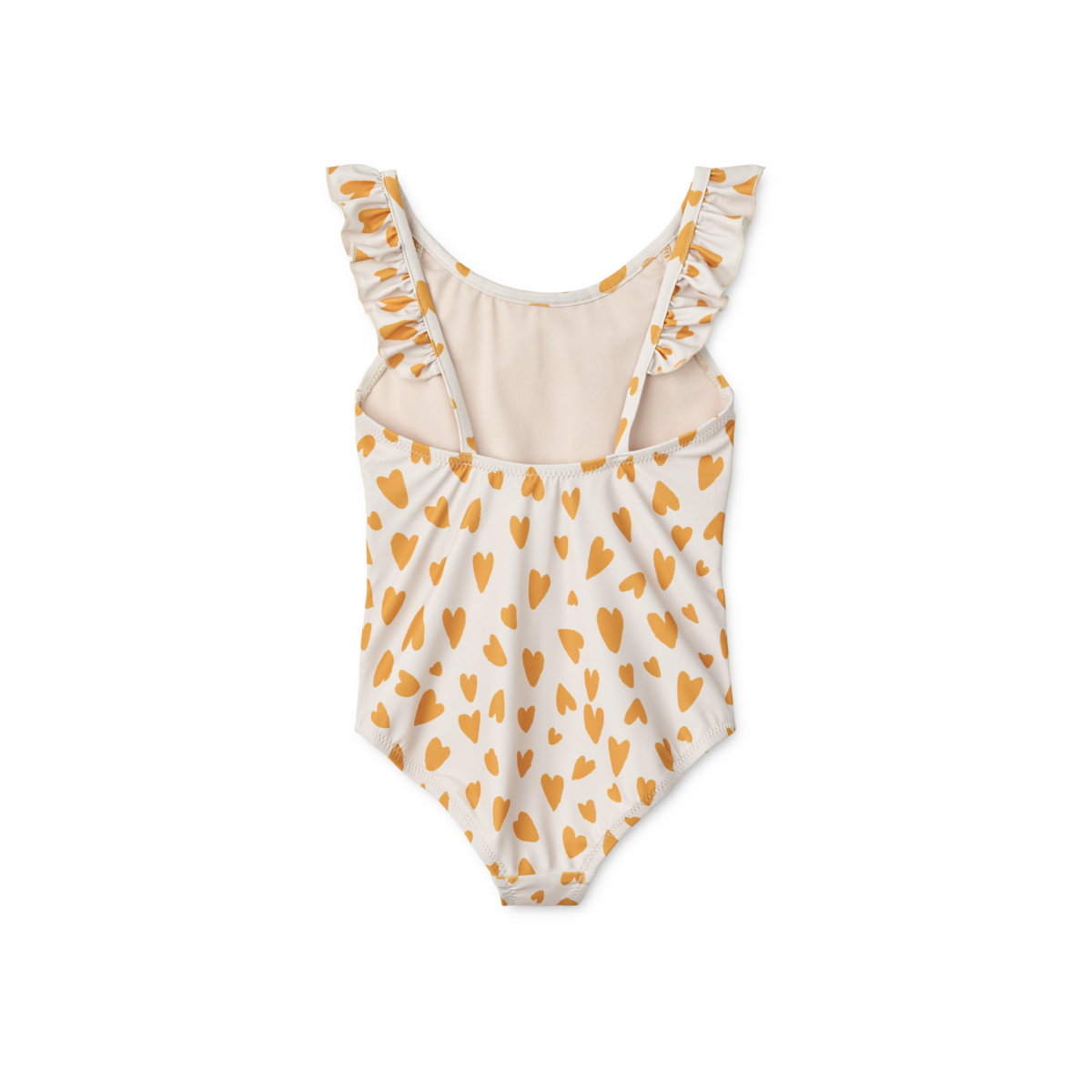 LIEWOOD badpak meisje Kallie Hearts Sandy beige