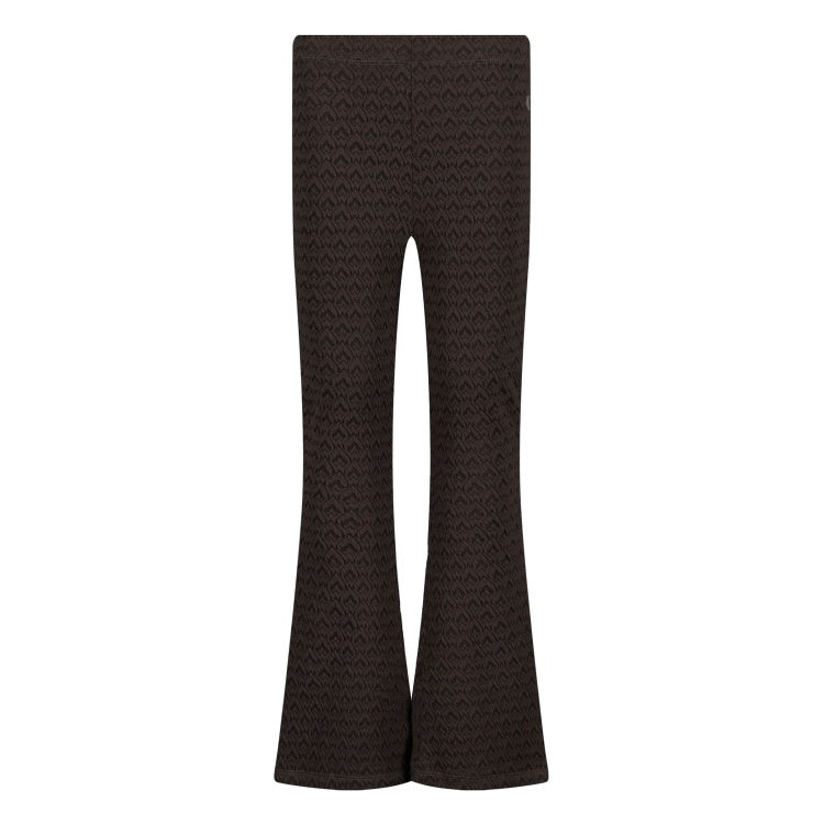 LEVV flared broek jongen Ville flared broek Mud Grey grijs