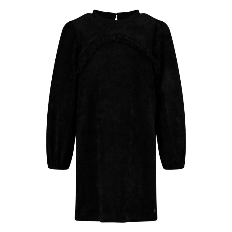 LEVV jurkje meisje Vajenna jurk Black Raven zwart