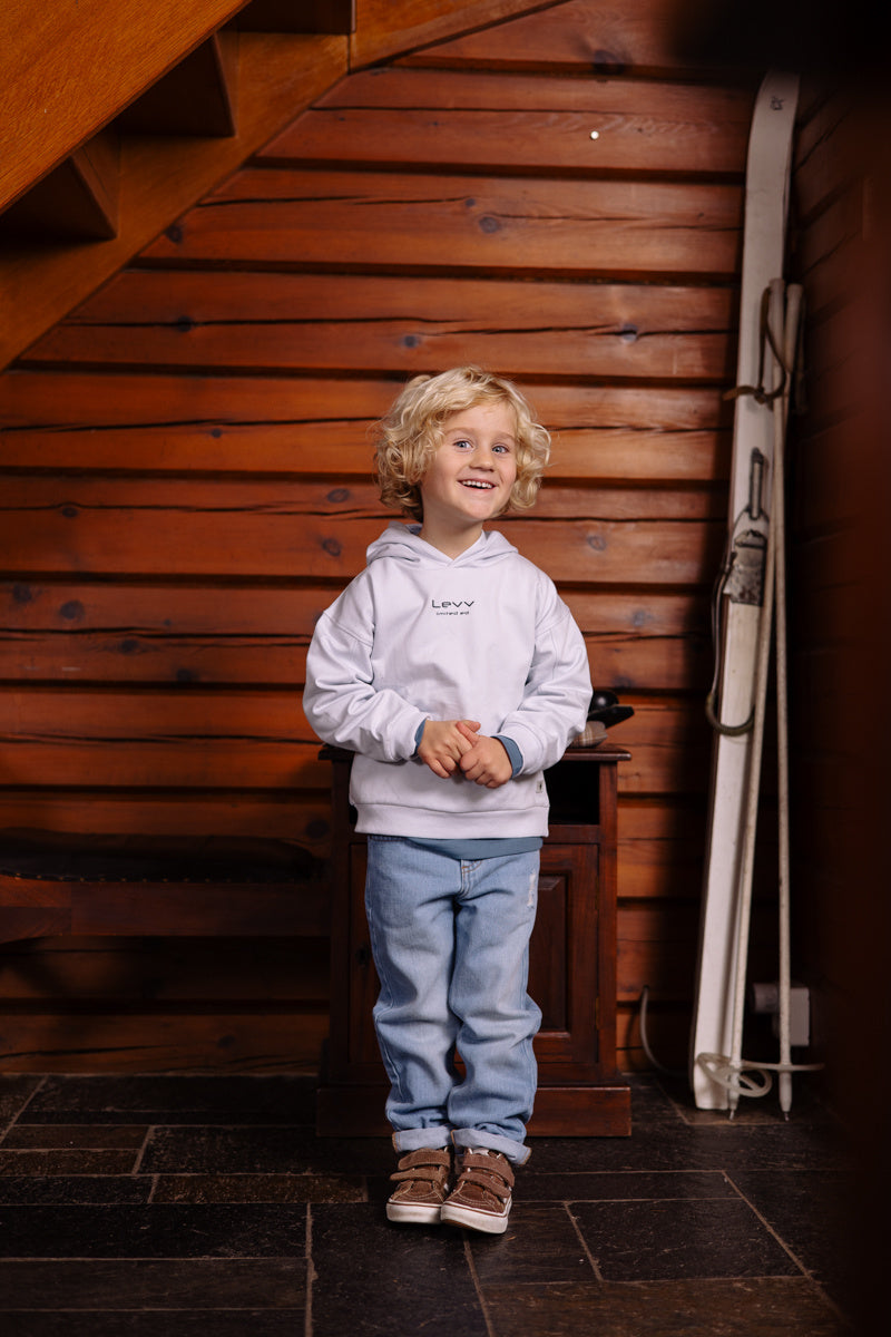 LEVV sweater jongen Verano sweater Sky Blue lichtblauw