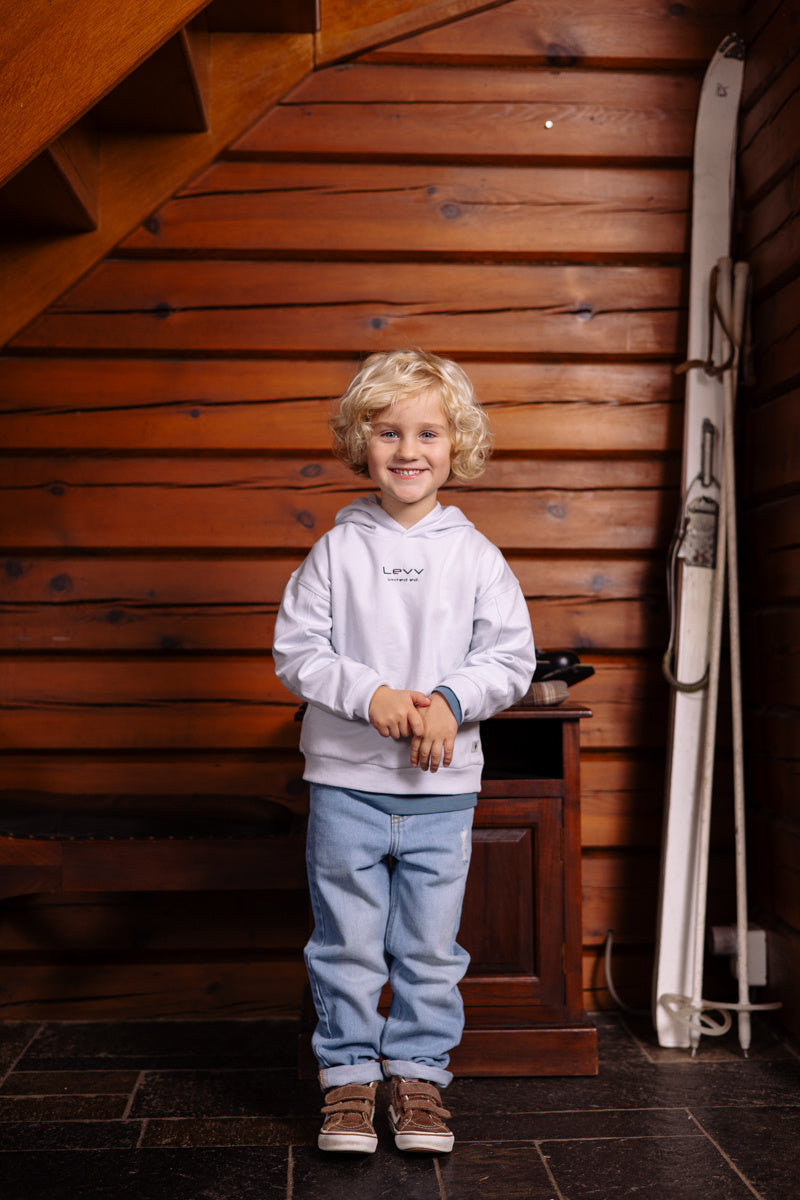 LEVV sweater jongen Verano sweater Sky Blue lichtblauw