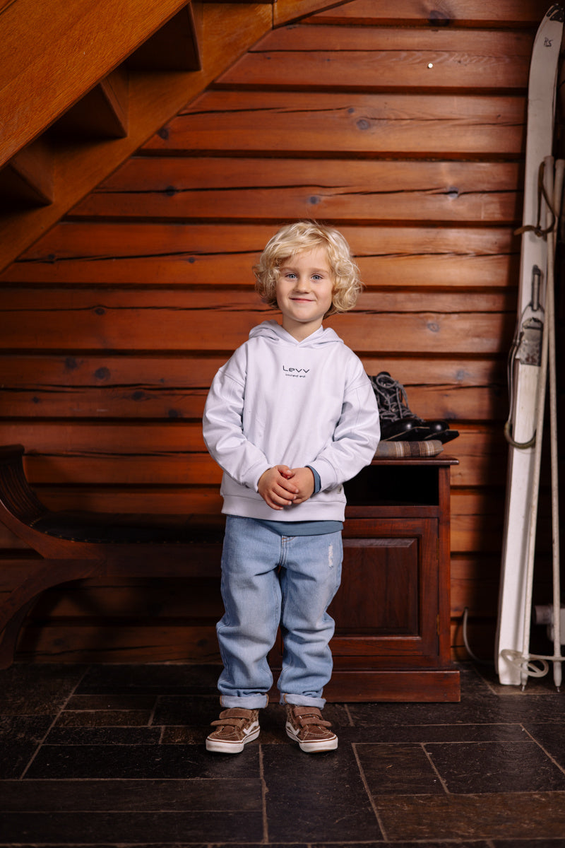 LEVV sweater jongen Verano sweater Sky Blue lichtblauw