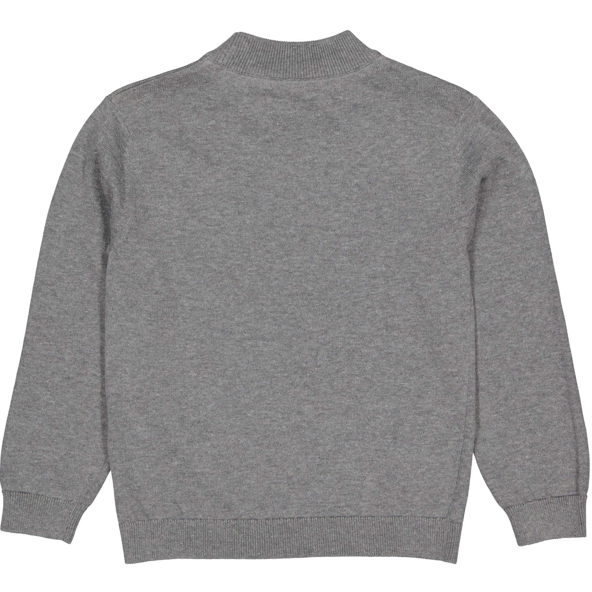 LEVV sweater jongen Cesar sweater Grey Melee grijs gemêleerd