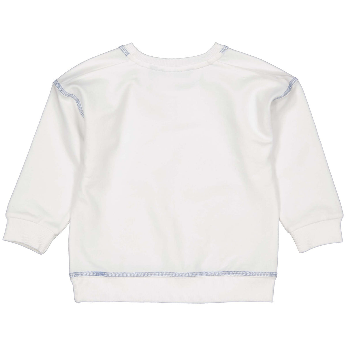 LEVV trui jongen Melvin oversized sweater wit