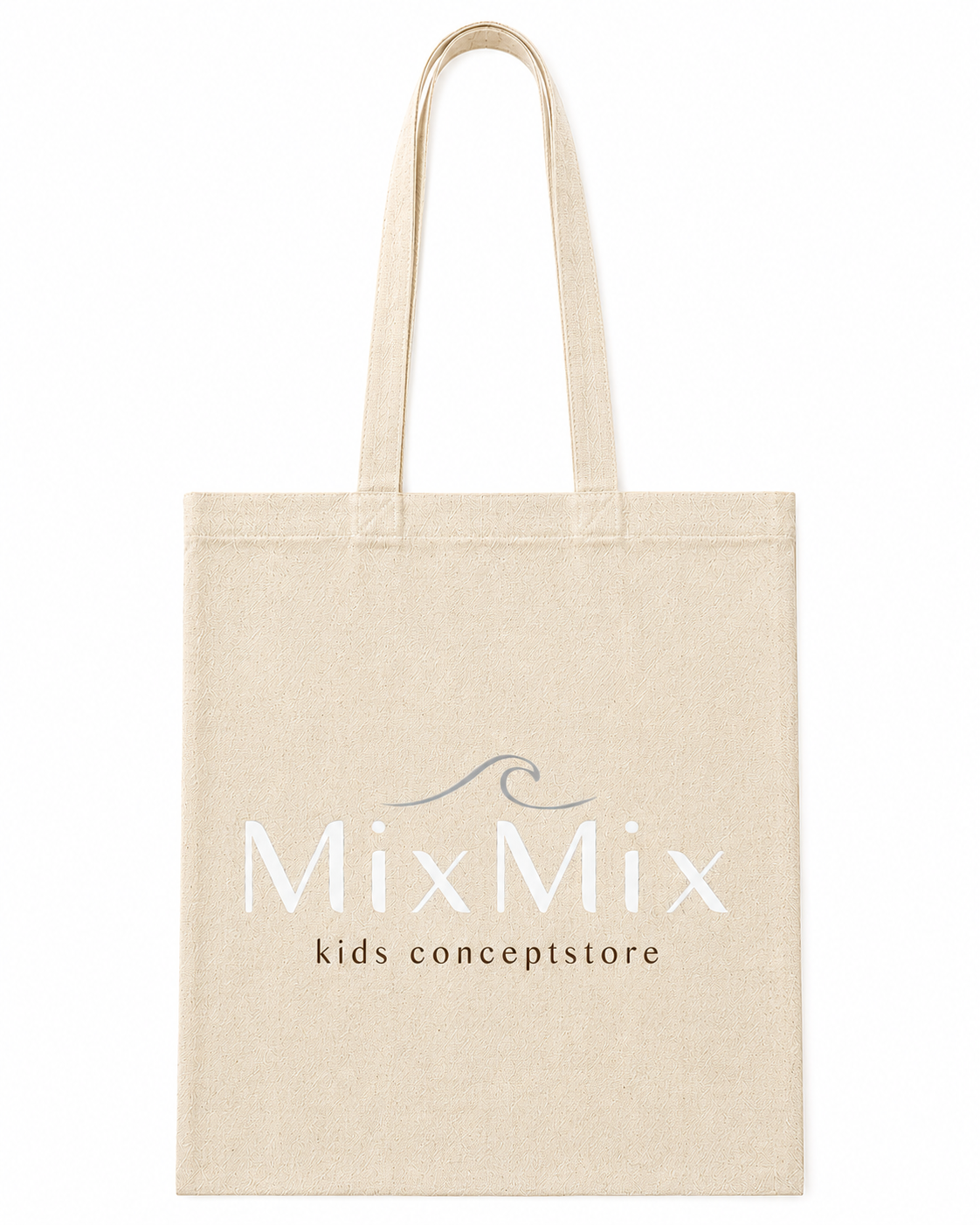 MixMix linnen tasje tas Naturel (beige)