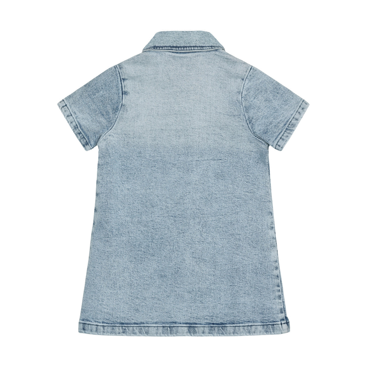 EN FANT jurk kind denim Light Blue Denim spijkerjurk blauw