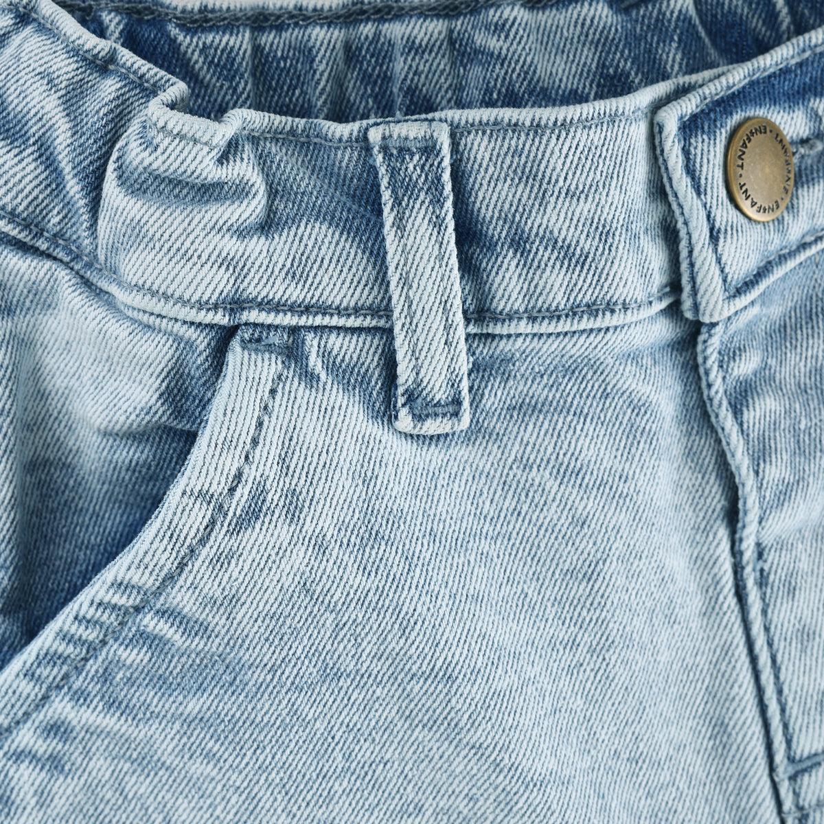 EN FANT jeans jongen Denim spijkerbroek blauw. Valt groot.