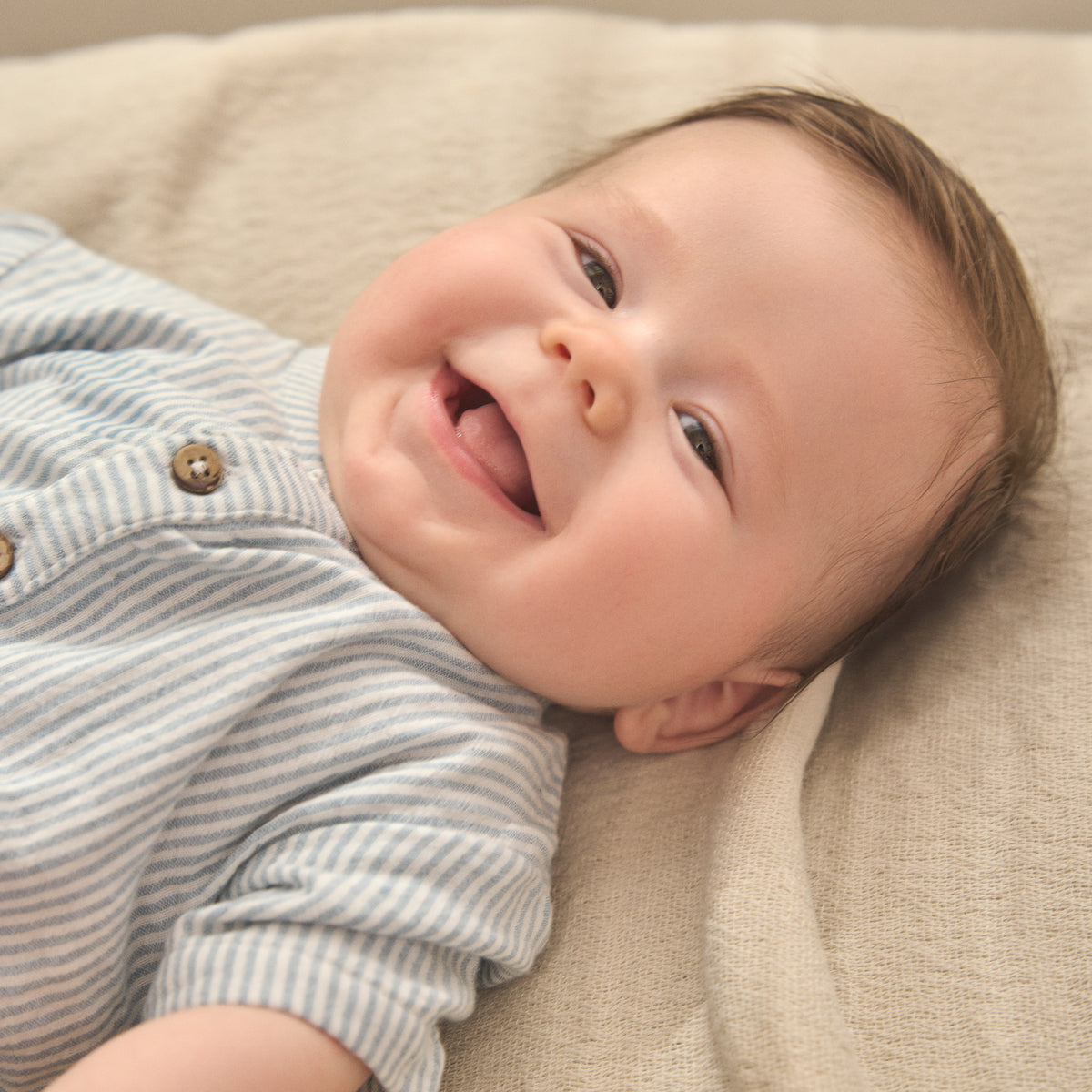 EN FANT baby mousseline Stripe Citadel boxpakje blauw