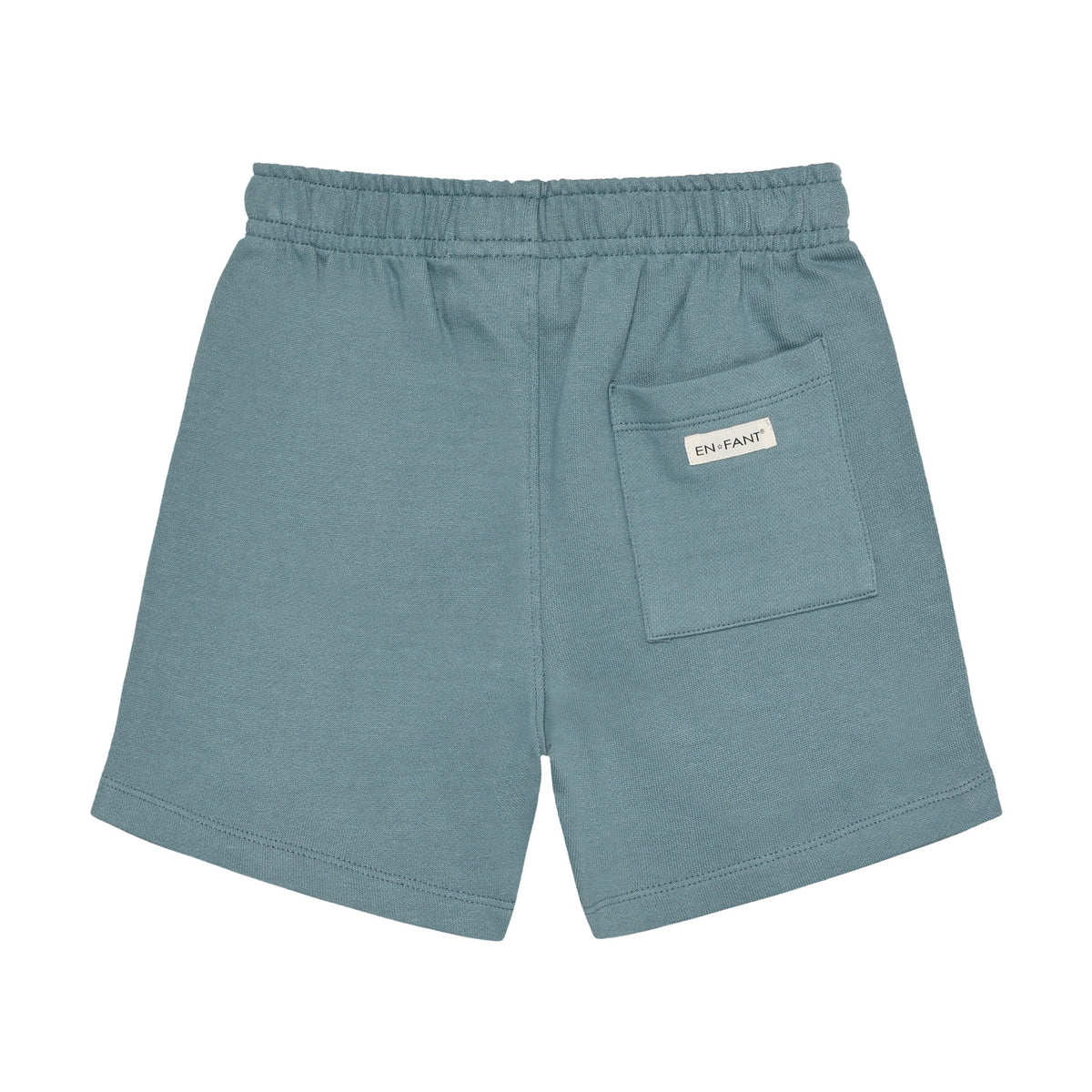 N FANT korte broek jongen Sweat Boy short Citadel blauw