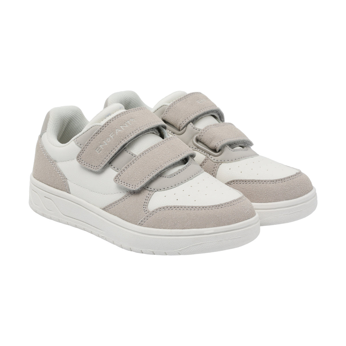 EN FANT sneakers kind Fog klittenband grijs