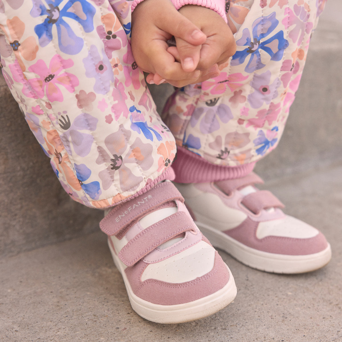 EN FANT sneakers kind Zephyr klittenband lichtblauw