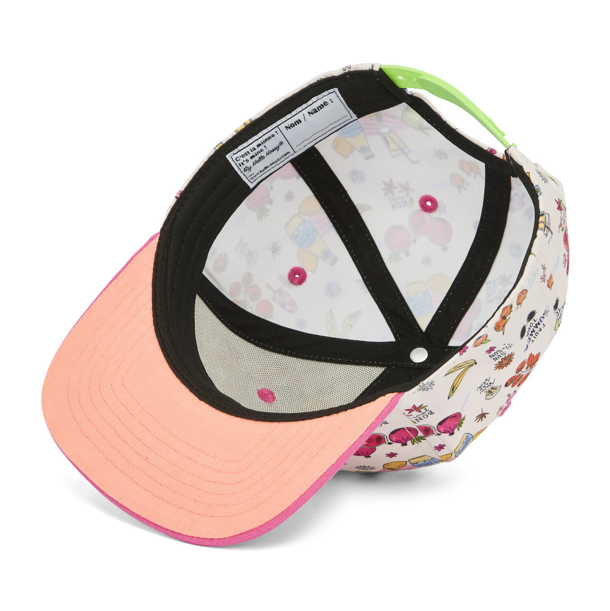 Hello Hossy pet kind Baseball Fresh Juice (roze, frisse kleuren)