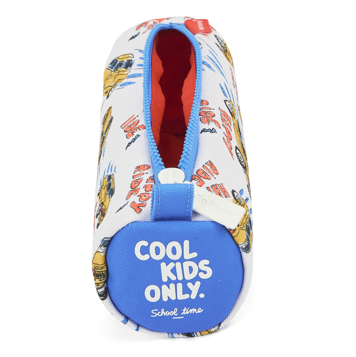 Hello Hossy etui kind Happy Ride (voertuigenprint)