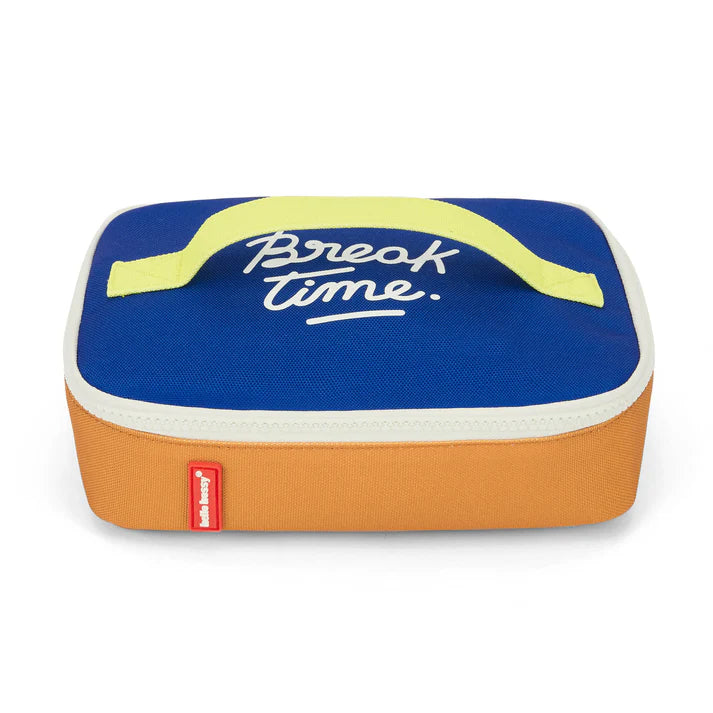 HELLO HOSSY isotherm lunchzakje kind Mini Blue Canyon blauw geïsoleerd lunchtasje