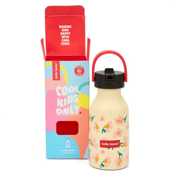 HELLO HOSSY drinkfles kind Springtime waterfles