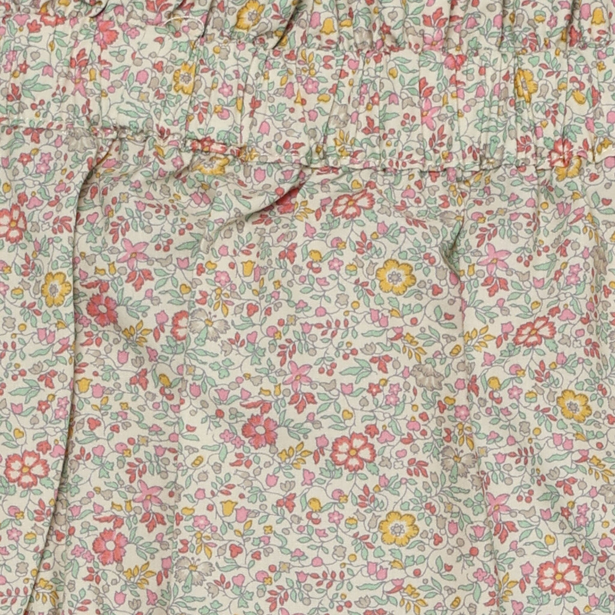 Huttelihut broekje baby bloomer Liberty Fabric Double Cream crème