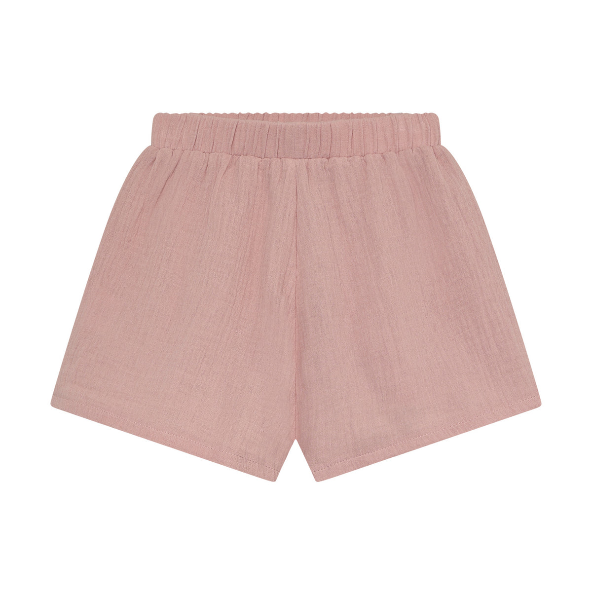 Huttelihut korte broek baby meisje SS Muslin Pale Mauve oudroze