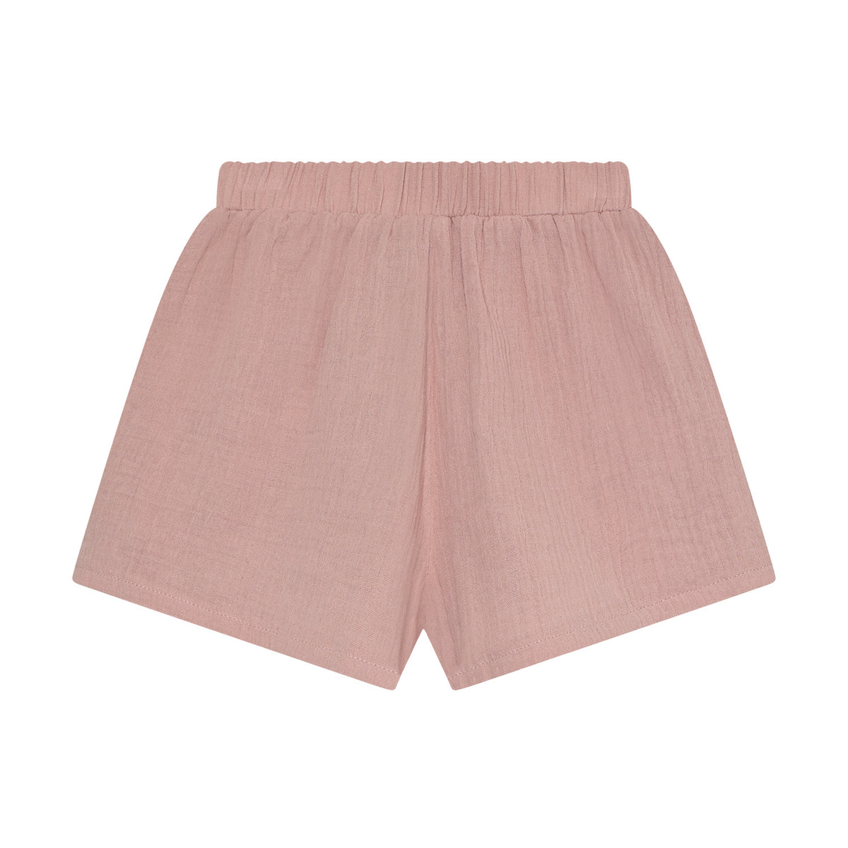 Huttelihut korte broek baby meisje SS Muslin Pale Mauve oudroze