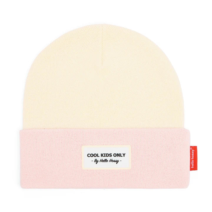 HELLO HOSSY muts kind Urban Milkshake crème lichtroze