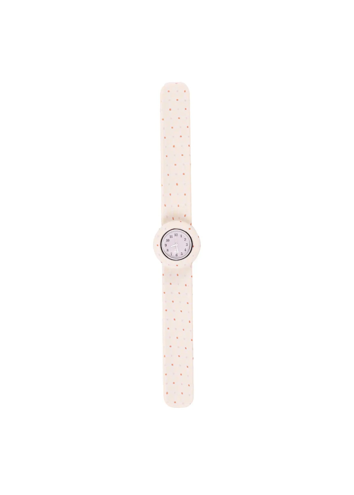 Mrs Ertha horloge meisje Strapies Organic Squares beige