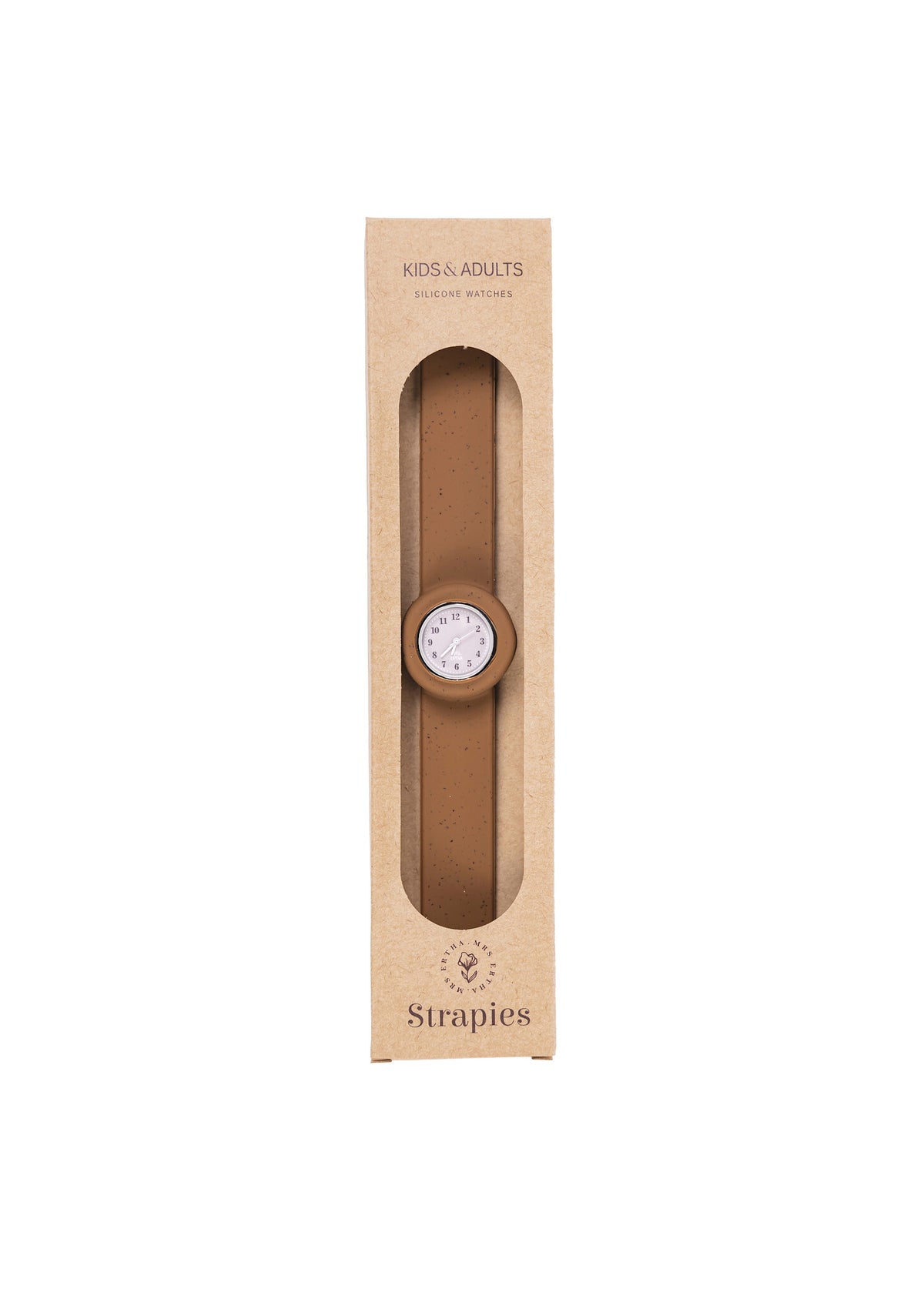 Mrs Ertha horloge meisje Strapies Rusted Brick (roestbruin)