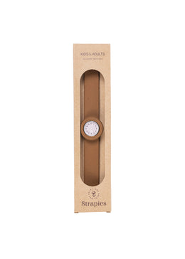 Mrs Ertha horloge meisje Strapies Rusted Brick (roestbruin)