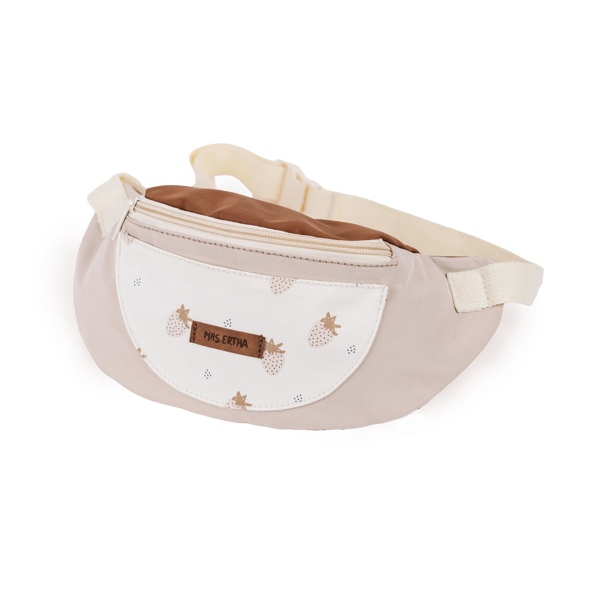 Mrs Ertha heuptas meisje Strawberries beige