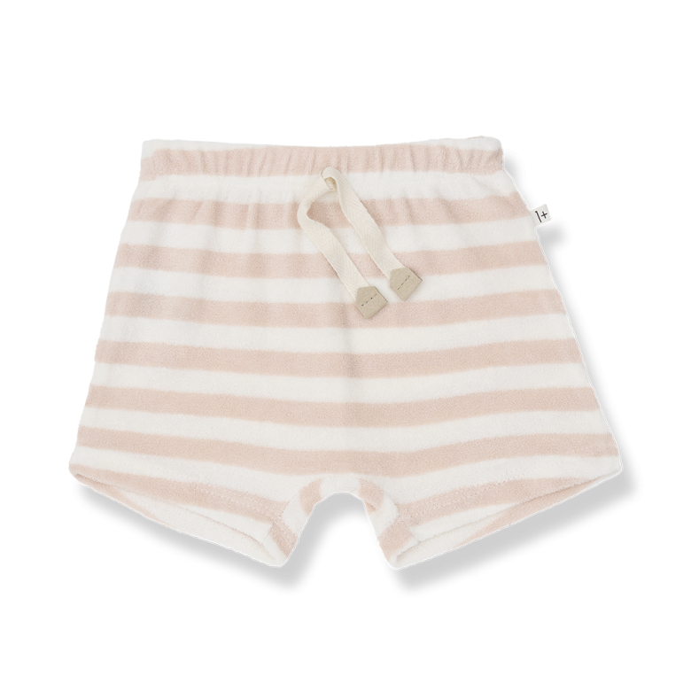 1+ IN THE FAMILY korte broek baby Feres Blossom roze