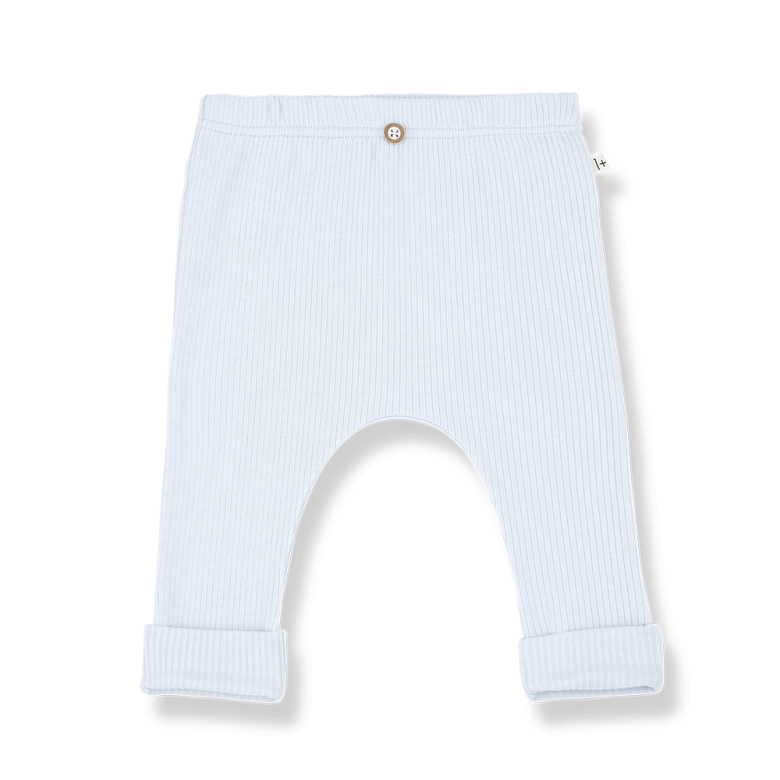 1+ IN THE FAMILY legging baby Marcel Misty Blue blauw broekje