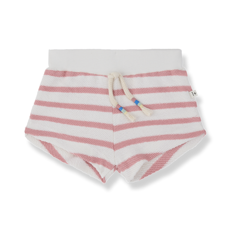 1+ IN THE FAMILY korte broek baby Portinatx Strawberry roze