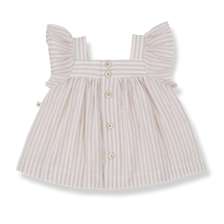 1+ IN THE FAMILY blouse baby Ventallo Rose roze