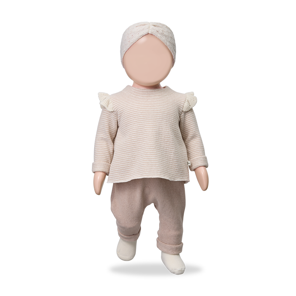 1+ IN THE FAMILY broek baby Alain Nude (lichtroze)
