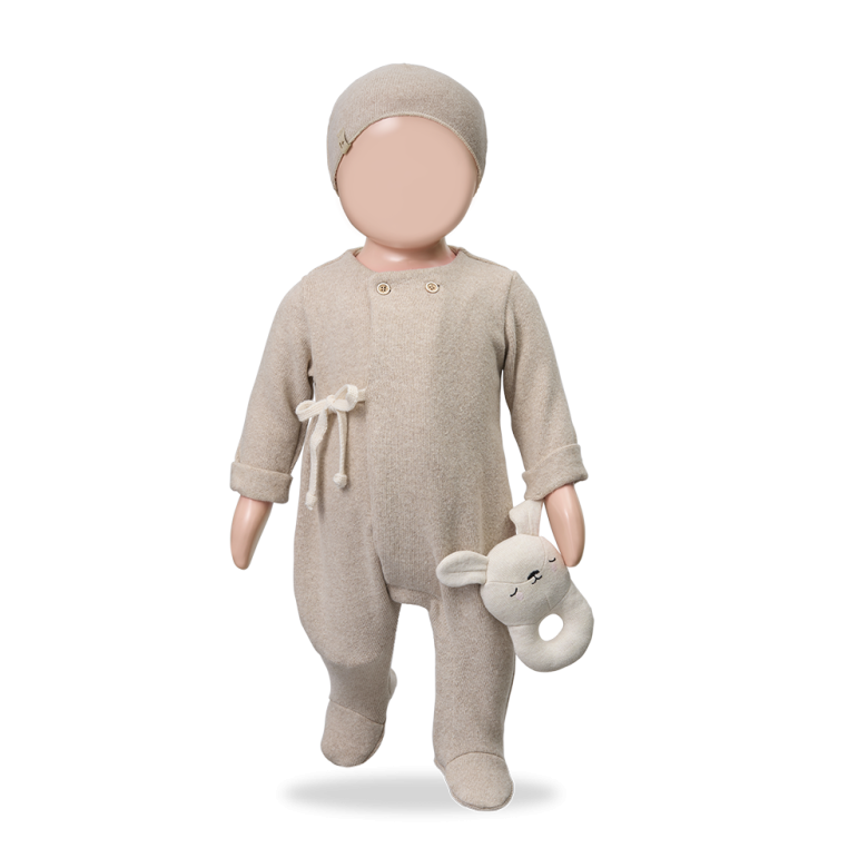 1+ IN THE FAMILY muts baby Angers Beige
