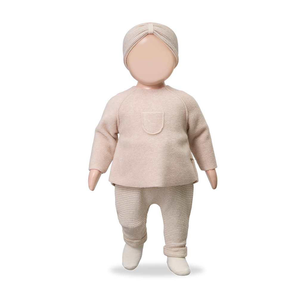 1+ IN THE FAMILY broek baby Antony Nude (lichtroze)