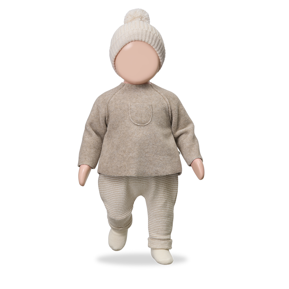 1+ IN THE FAMILY broek baby Antony Beige