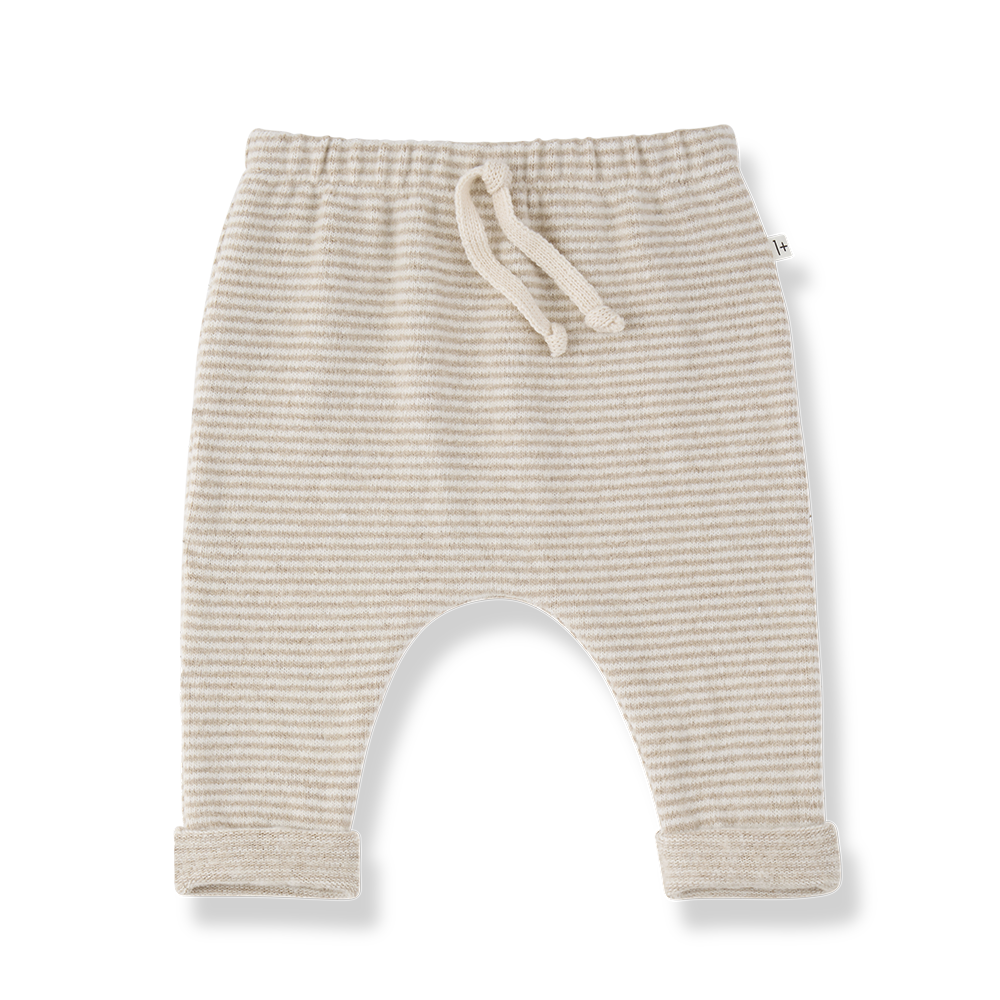 1+ IN THE FAMILY broek baby Antony Beige