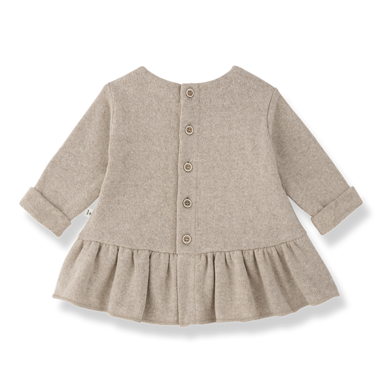 1+ IN THE FAMILY jurk baby Giverny Beige