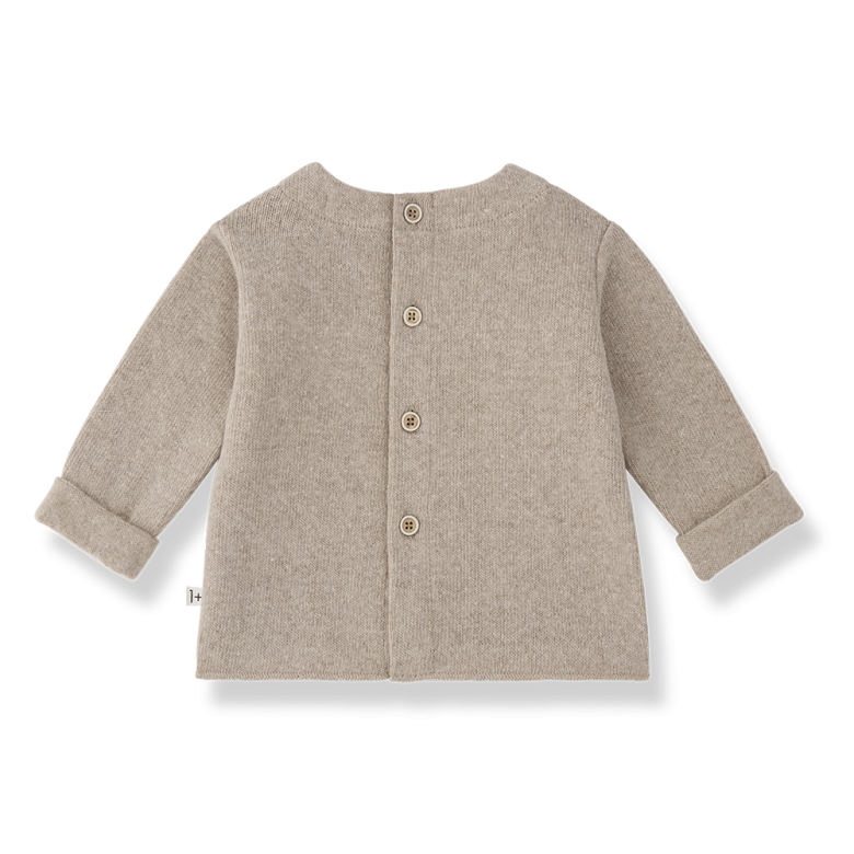 1+ IN THE FAMILY T-shirt baby Brantes Beige