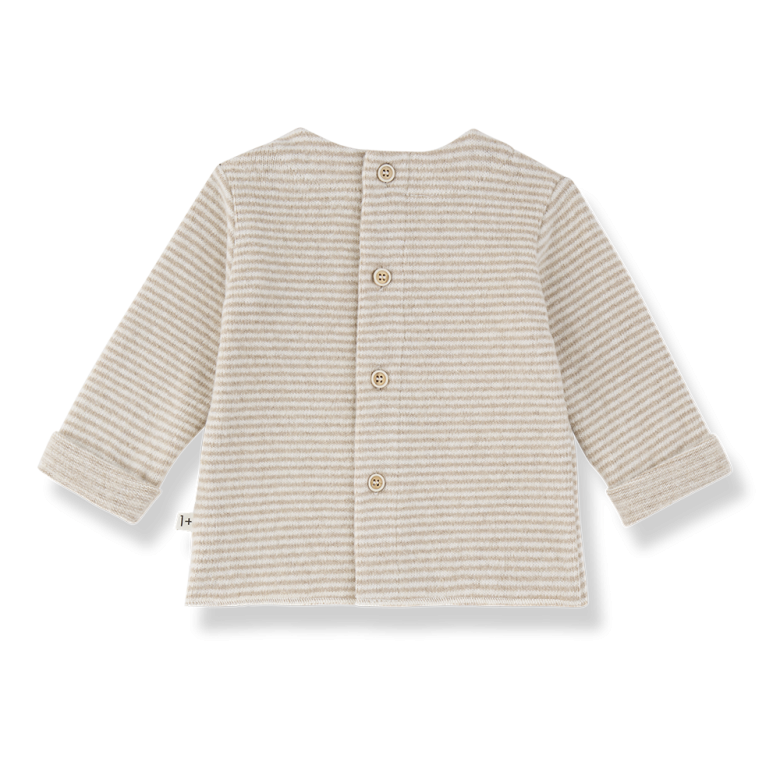 1+ IN THE FAMILY T-shirt baby Belfort Beige