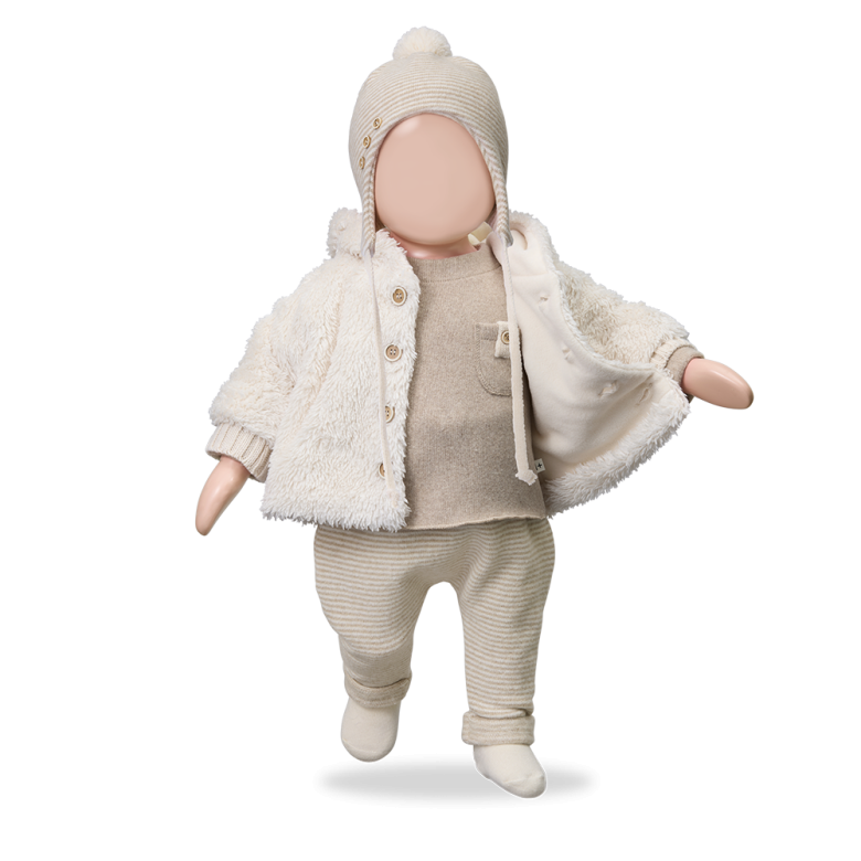 1+ IN THE FAMILY T-shirt baby Brantes Beige
